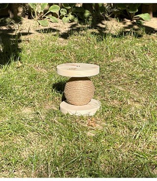 Kedi Tırmalama Dönen oyuncak lüx ahşap Özel Tasarım Dixie Modeli BuShop