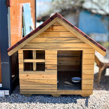 Köpek Kulübesi ve evi lüx ahşap ısı yalıtımlı su geçirmez