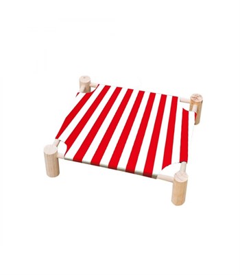 Kedi Yatağı Lüx Kumaş BuShop Modern Kedi Yatağı  Kırmızı Zebra 