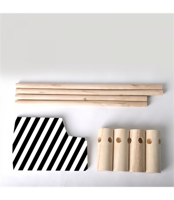 Kedi Yatağı Lüx Kumaş BuShop Modern Kedi Yatağı Zebra Modeli