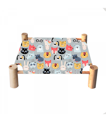 Kedi Yatağı Lüx Kumaş BuShop Modern Kedi Yatağı Zoo Modeli