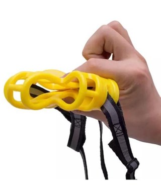 Köpek Ağızlığı Esnek ve Silikon Ayarlanabilir Siyah XL 