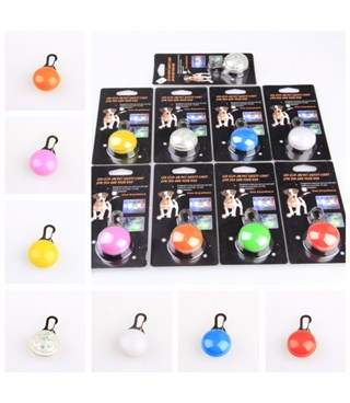 Köpek Kedi Işıklı Tasma Ucu BuShop Pilli Ledli Flaşör Yeşil