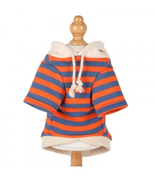 Köpek kıyafeti Kapüşonlu sweat & Lüx Kumaş Small