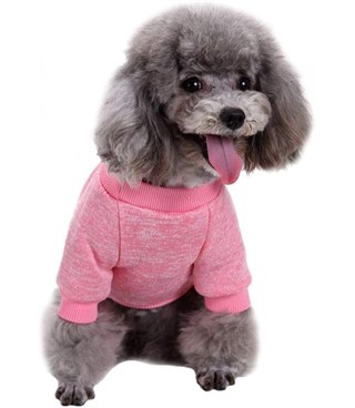 Köpek Kıyafeti ve Elbisesi Kaliteli kumaş Pembe Medium