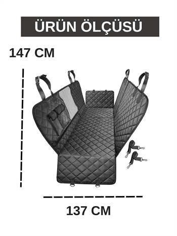 Köpek Koltuk Koruyucu Araba ,Araç Köpek Koruyucu Örtüsü,Araba Koruma Kılıfı,Su Geçirmez,İthal