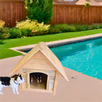 Köpek Kulübesi ve köpek  evi pro  doğal ahşap ısı yalıtımlı su geçirmez