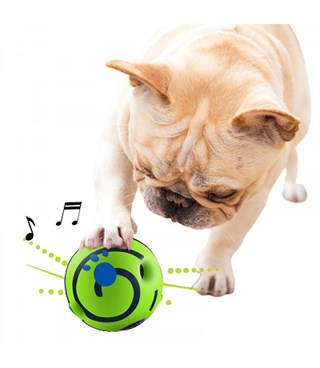 Köpek Ses Çıkaran Topu-14CM-Dayanıklı ve Eğitici-BuShop Yeşil