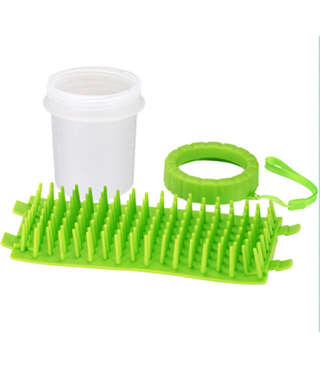 Köpek Pati Temizleme Aparatı Kir Temizleyici Yüksek Kaliteli Büyük Boy-Silikon Fırça-İthal-Pembe