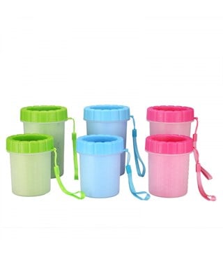 Köpek Pati Temizleme Aparatı Kir Temizleyici Yüksek Kaliteli Büyük Boy-Silikon Fırça-İthal-Pembe