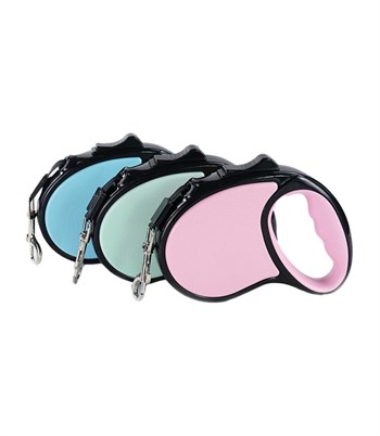 Köpek Tasması Otomatik Geri Çekilebilir  BuShop 5m-Pembe