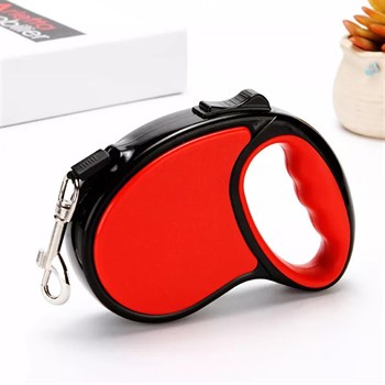 Köpek Tasması Otomatik Geri Çekilebilir BuShop Kırmızı