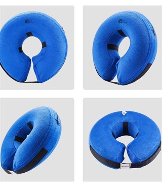 Köpek ve Kedi Koruyucu Şişme Yakalık BuShop Yüksek Kalite Pembe M