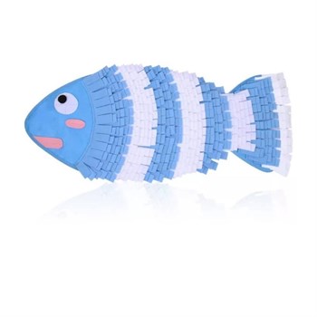 Köpek–Kedi 80cm Tırmalama ve Kaşınma Kilimi. Kaydırmaz-Sağlam Yapı ve Eğitici oyuncak-Bushop Mavi Nemo