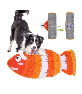 Köpek ve Kedi Oyuncağı Eğitim ve Enerji Oyuncağı BuShop Diş Kaşıma Önleyici Balık Modeli