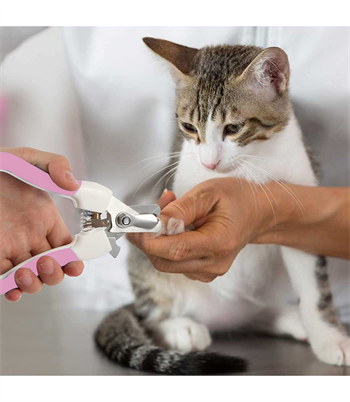  Köpek Ve Kedi Tırnak Makası Törpülü Seti -Kaliteli-İthal Pembe