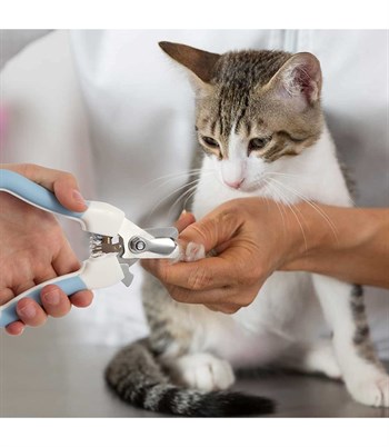 Köpek Ve Kedi Tırnak Makası Törpülü Seti -Kaliteli-İthal Mavi