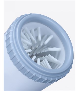 Köpeki Pati Temizleme Aparatı ve  Pati Yıkama Kupası Kir Temizleyici Yüksek Kaliteli Silikon Büyük Boy Fırça -İthal-Pembe