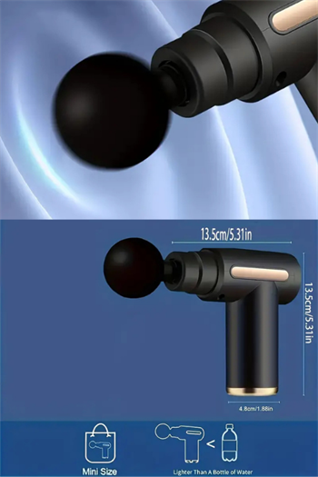 Masaj aleti boyun masaj aleti sırt masaj aleti masaj tabancası  usb şarj edilebilir 4 başlık