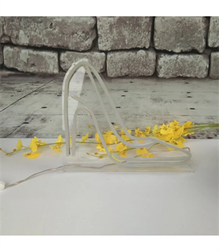 Neon led ayakkabı giyim temalı duvar askı, neon led pano dekorasyon odası, Ev, mağaza , studio