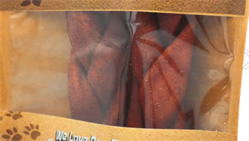 Örgülü Doğal Kolajen Çubuklar 2 adet 125 Gr Protein ve Twister Lezzet Seri