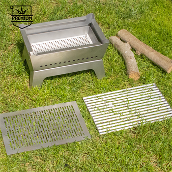 Paslanmaz Çelik Mangal Yüksek Kalite Paslanmaz Premium