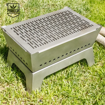 Paslanmaz Çelik Mangal Yüksek Kalite Paslanmaz Premium