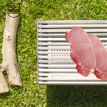 Paslanmaz Çelik Mangal Yüksek Kalite Paslanmaz Premium