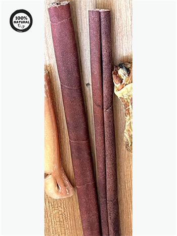 Kolajen Stick 30 Cm %100 Doğal Köpek Ödül Maması,Yüksek Protein Kolajen Çubuklar, 1 Adet