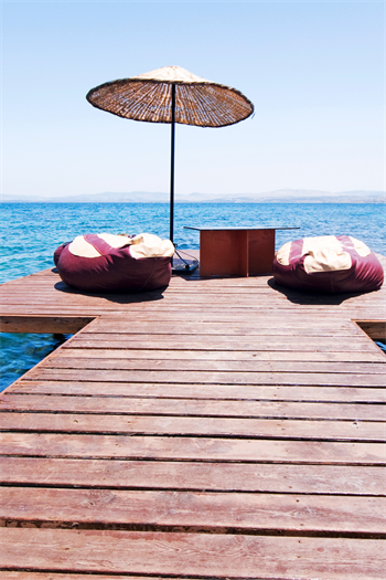 Şezlong Plaj şezlong Ahşap şezlong Minderli Şezlong Havuz Şezlong Bushop Marimo 3