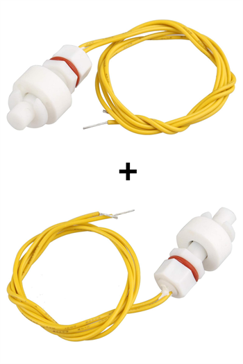 Sıvı Su Seviyesi Sensörü Dikey Şamandıra Anahtarları Zp4510 2 Adet