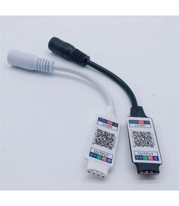 Telefondan Bluetooth ile RGB Şerit LED Renk, Hız, Ritim,Kontrol Modülü - 5v -12v -24v