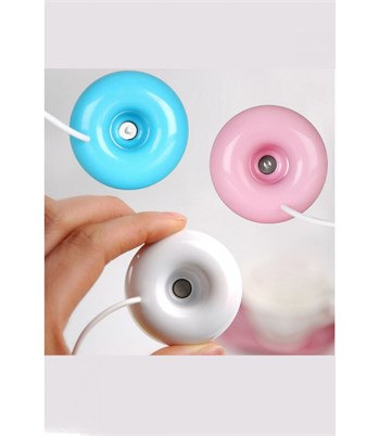 Ultrasonik Nemlendirici ve Buhar Üretici Makinesi – Mini Soğuk Buhar Üreteci - USB ile çalışır.Mavi