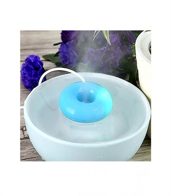 Ultrasonik Nemlendirici ve Buhar Üretici Makinesi – Mini Soğuk Buhar Üreteci - USB ile çalışır.Mavi