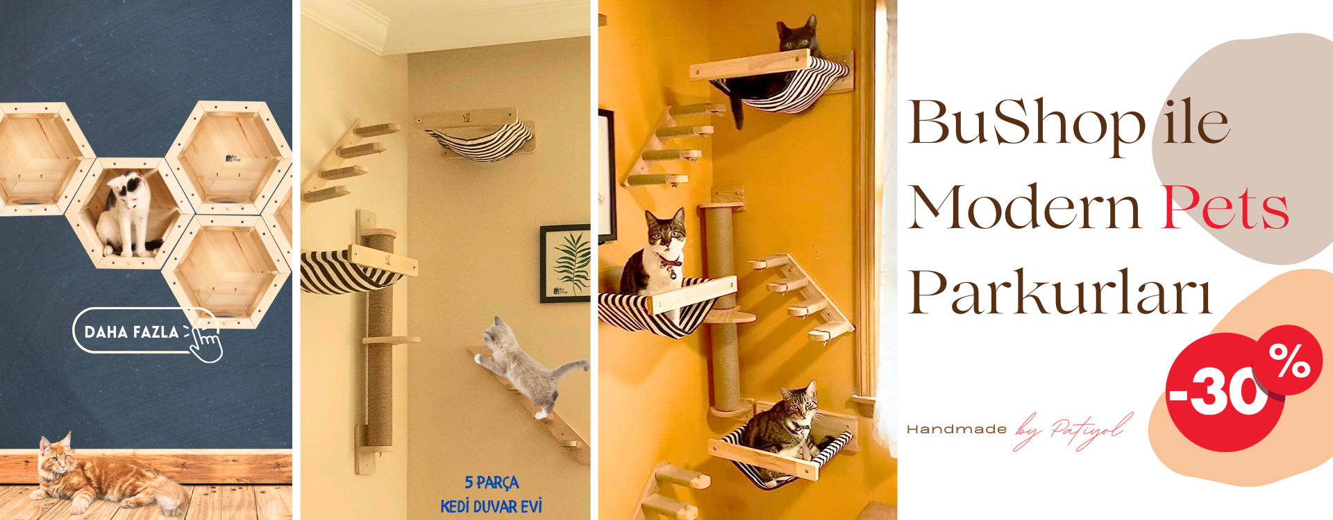 kedi duvar parkuru, kedi evi, kedi yatağı