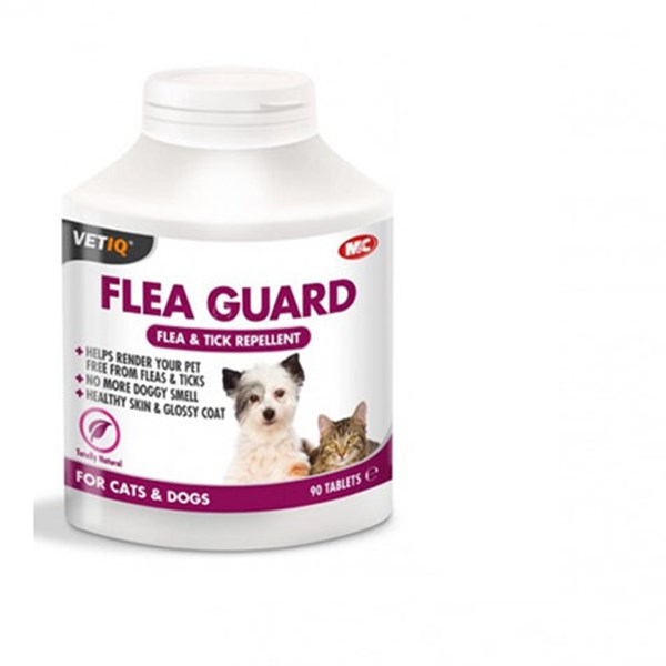 Vetiq Flea Guard Kedi Ve Köpekler İçin Pire Ve Kene Uzaklaştırıcı 90 Tablet