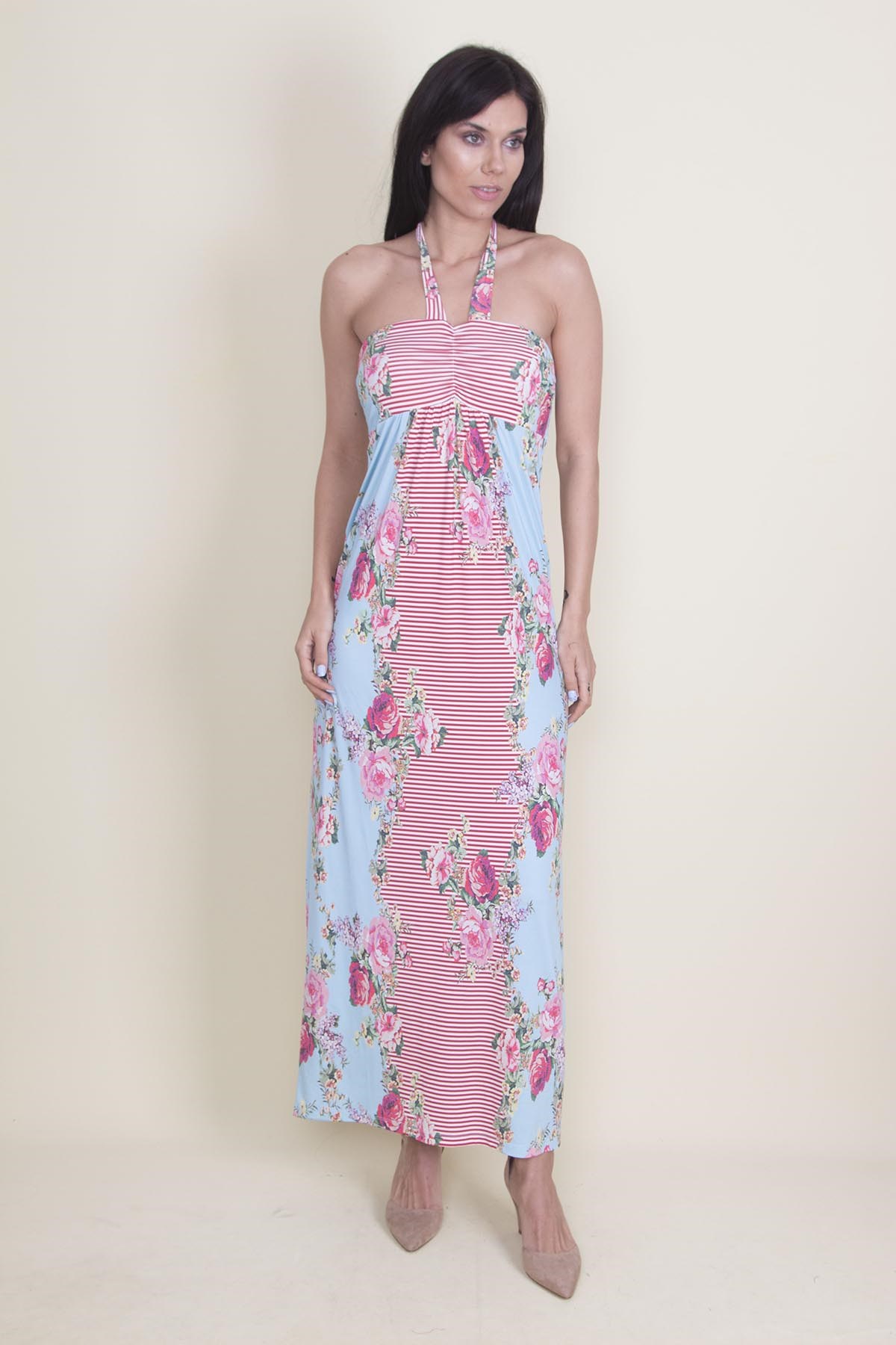 BOYUN BAĞLI ELBİSE