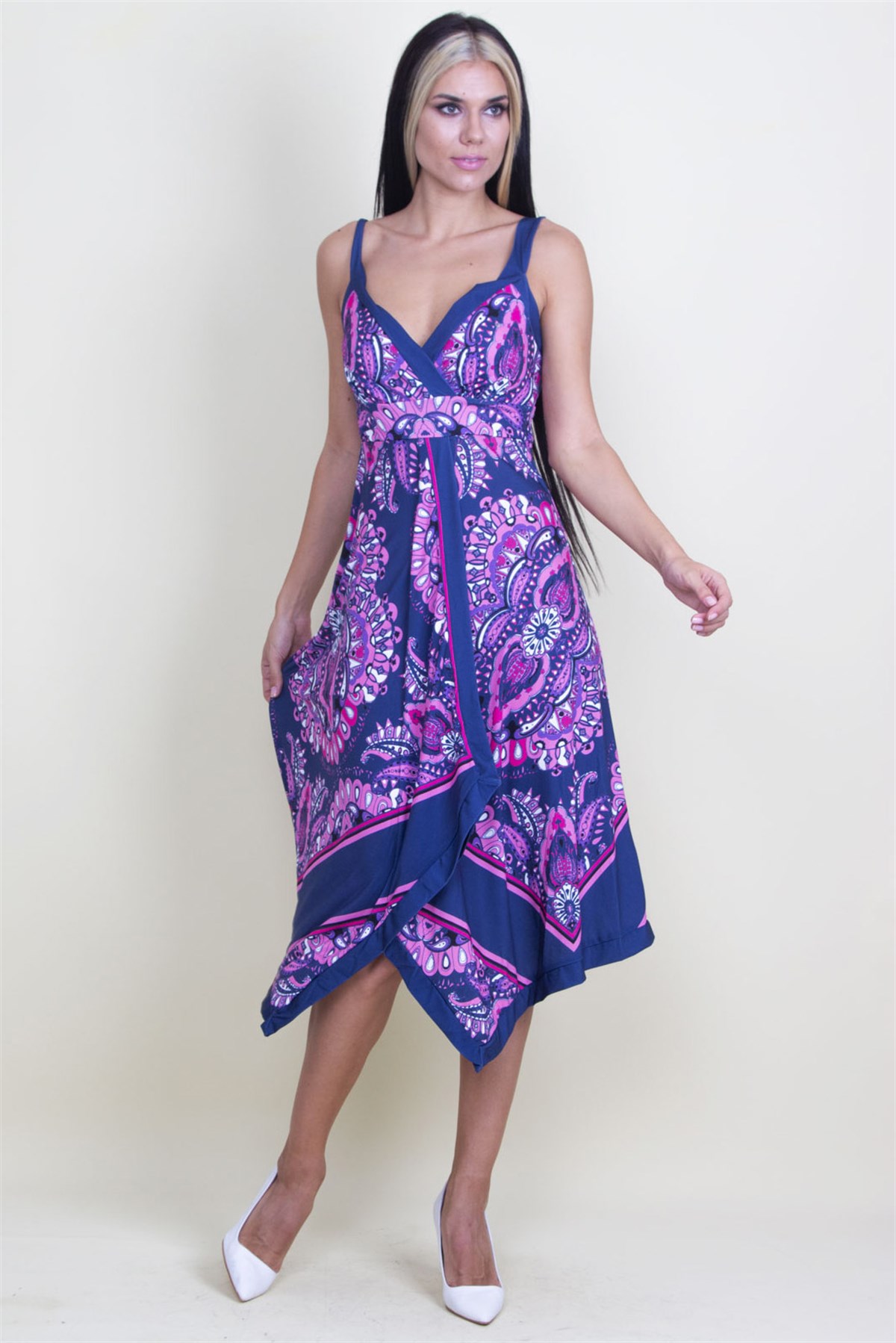 Kadın Fujya Mendil Elbise