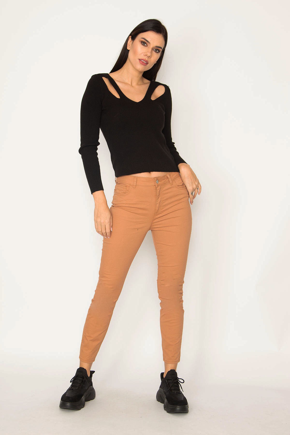 KADIN TABA 5 CEP SKINNY PANTOLON