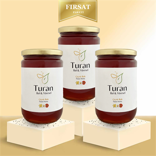 Çiçek Balı - Üçlü Set 850g