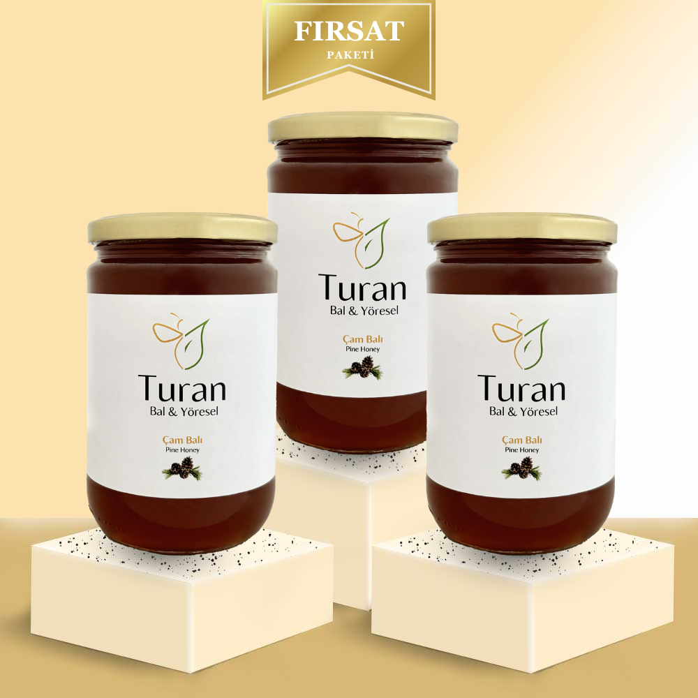 Çam Balı - Üçlü Set 850g