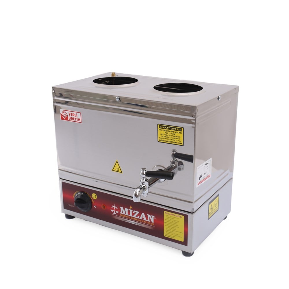 Mizan MC216 Çift Demlik Çay Kazanı 20 LT 