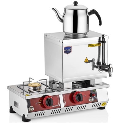REMTA N10 15 Model Tek Demlikli Gazlı (CE) Çay Ocağı 13 LT