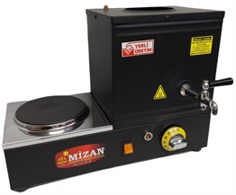 Mizan MC205 Tek Demlik Pleytli Çay Kazanı 10 LT Siyah 