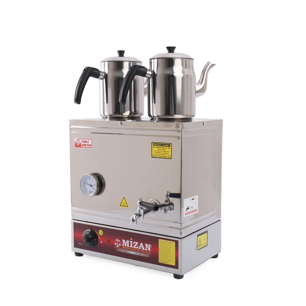 Mizan MC217 Çift Demlik Çay Kazanı 30 LT 