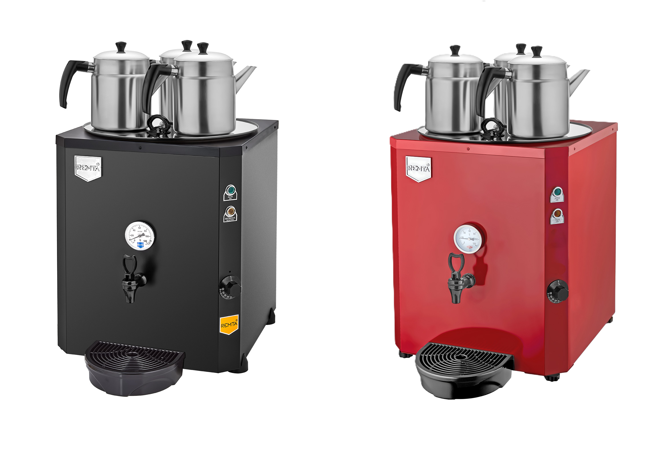 REMTA DE10 Jumbo 3 Demlikli Elektrikli Çay Makinesi 40 LT