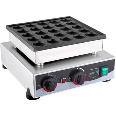 REMTA W26 Yuvarlak Bubble Pankek Makinası Elektrikli