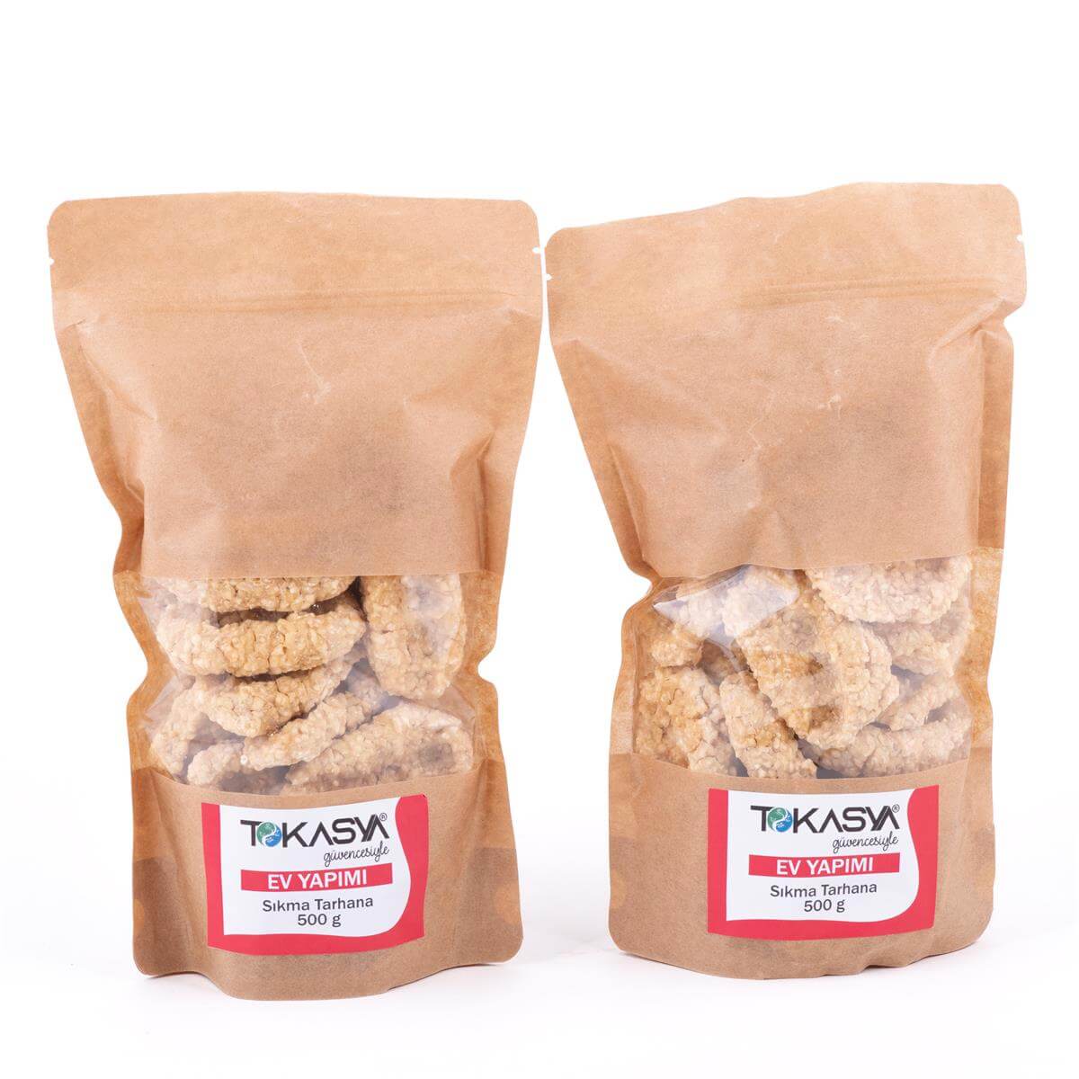 Ev yapımı Sıkma Tarhana 500 g (2 li Paket) 