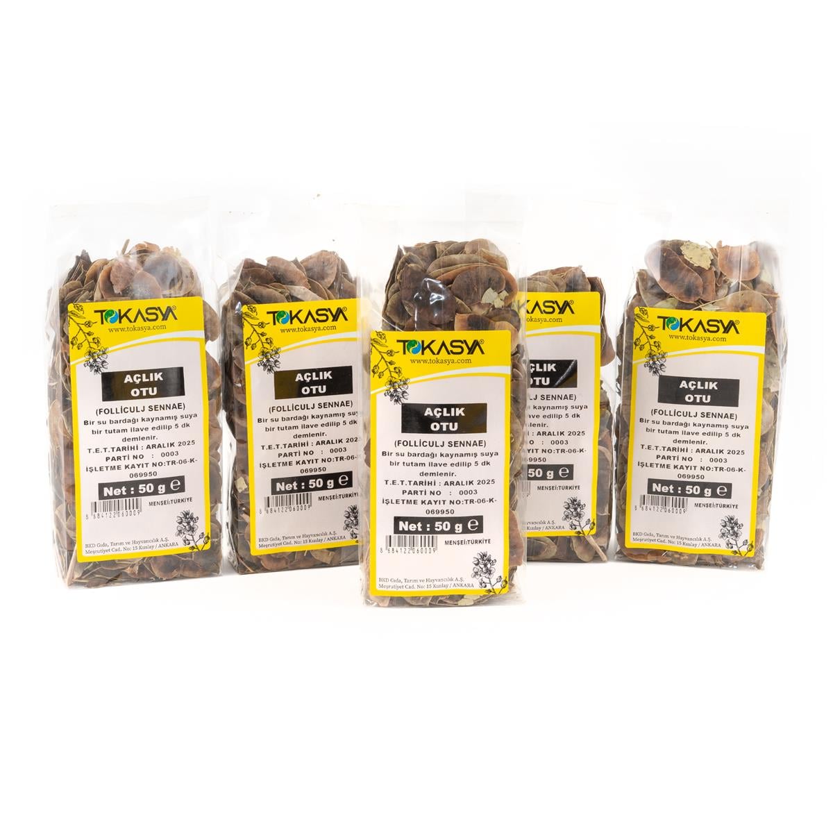 Tokasya Açlık Otu 50 g (5 li Paket)