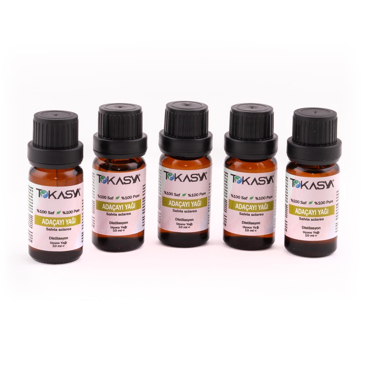 Tokasya Adaçayı Yağı 10 ml (5 li Şişe)